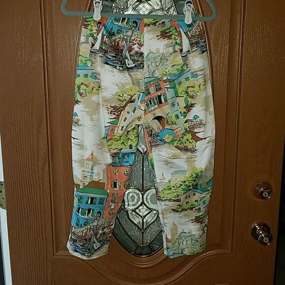 ITW By Claude Brown   capris Sz 4 NWOT - Picture 6 of 8